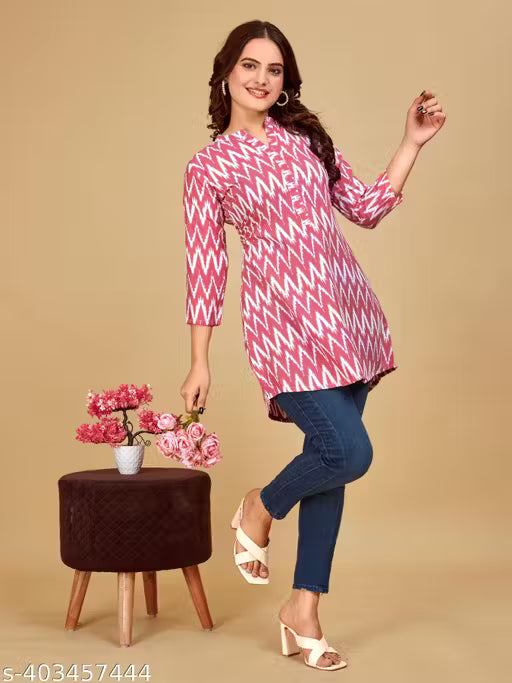 cotton tunic top for womens